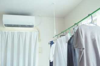 エアコン&室内干し